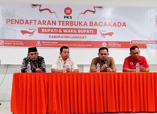 Tampil Berani, Kader Militan PDIP Ini ke PKS Daftar Balon Bupati Langkat